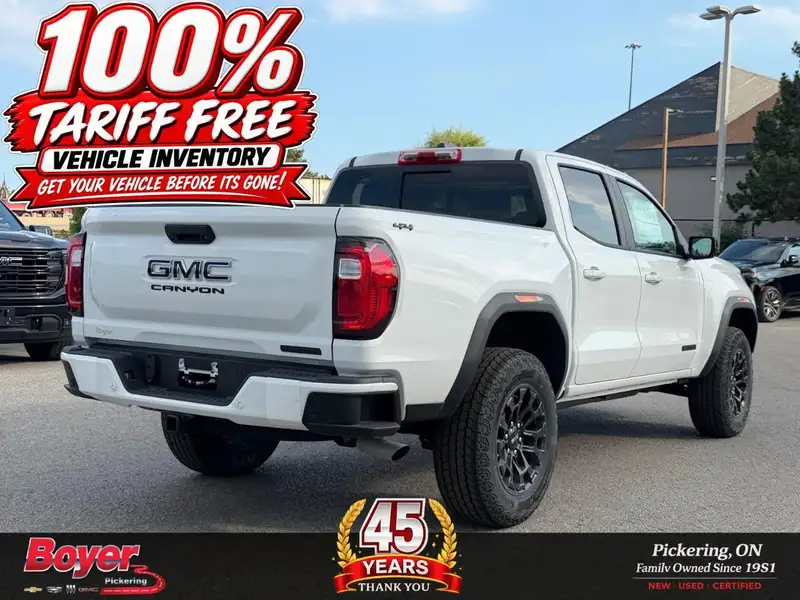 2026 GMC Canyon Elevation, bílá, 26 km, dovoz Kanada — foto 5 z 12