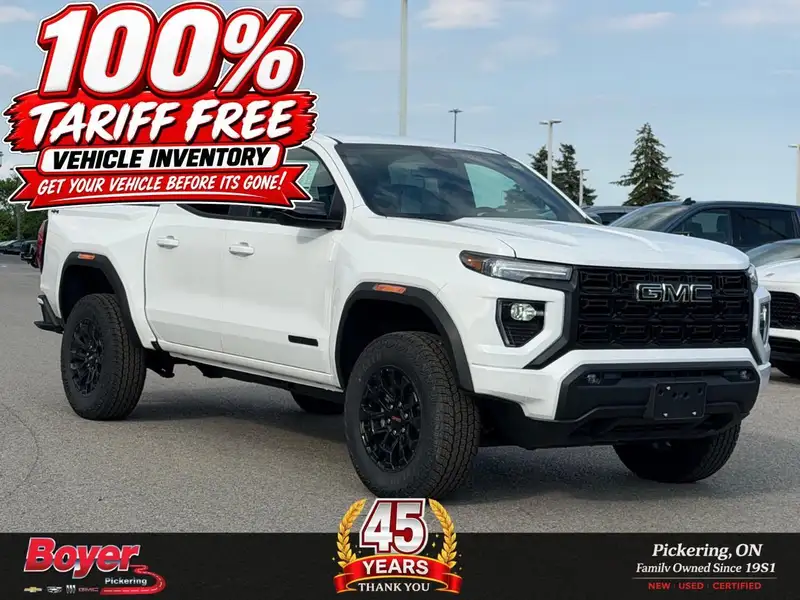 2026 GMC Canyon Elevation, bílá, 26 km, dovoz Kanada — foto 7 z 12