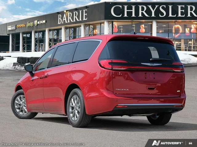 2026 Chrysler Pacifica Select, červená, 446 km, dovoz Kanada — foto 5 z 20