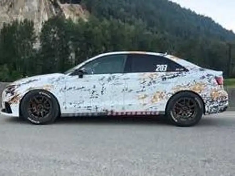 2018 Audi RS3 Technik, bílá, 94 000 km, dovoz Kanada — foto 3 z 10