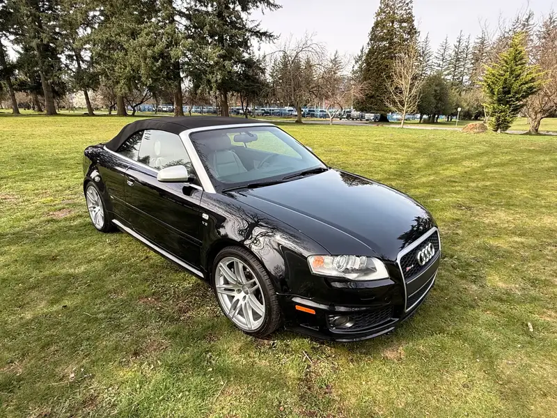 2008 Audi RS4, černá, 103 415 km, dovoz Kanada — foto 7 z 12