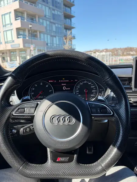 2017 Audi RS7 Performance, šedá, 134 000 km, dovoz Kanada — foto 9 z 10