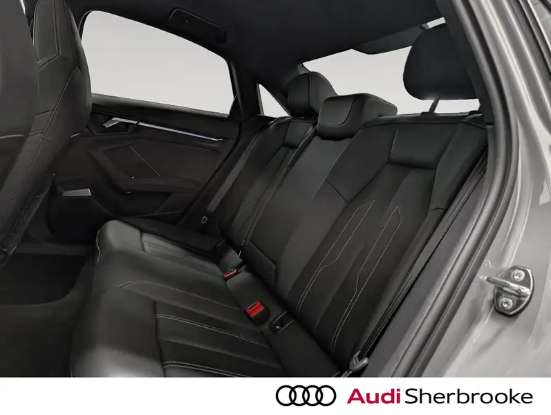 2024 Audi S3 Progressiv, šedá, 55 575 km, dovoz Kanada — foto 10 z 12