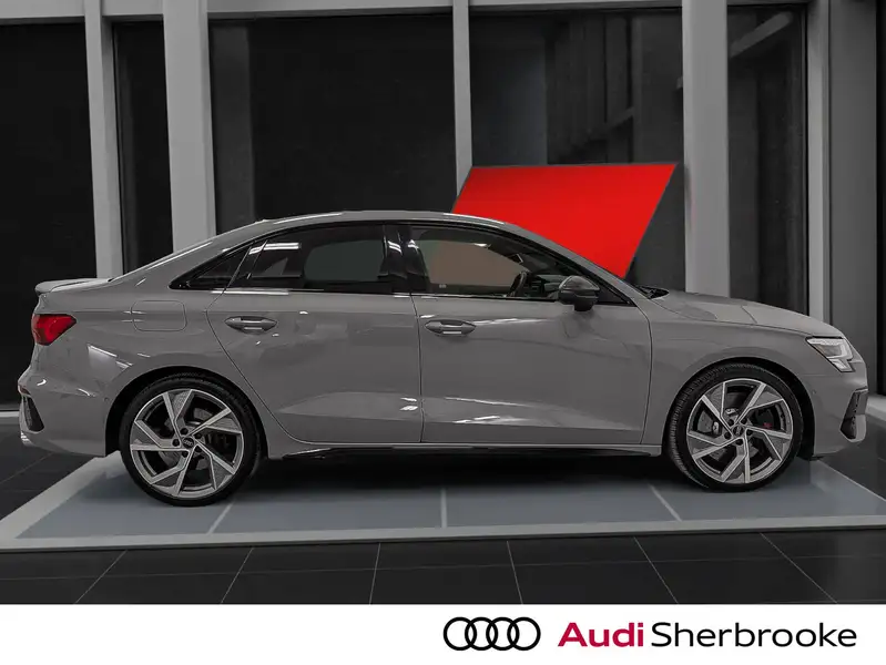 2024 Audi S3 Progressiv, šedá, 55 575 km, dovoz Kanada — foto 5 z 12
