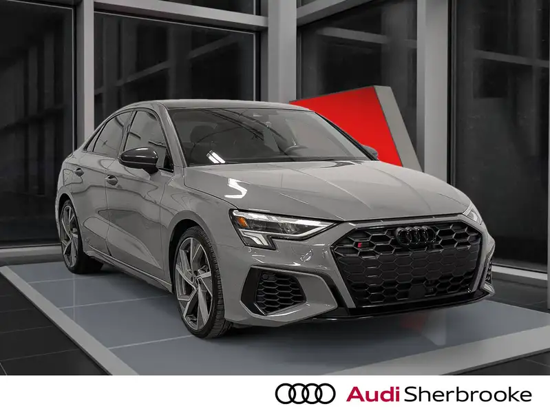 2024 Audi S3 Progressiv, šedá, 55 575 km, dovoz Kanada — foto 6 z 12