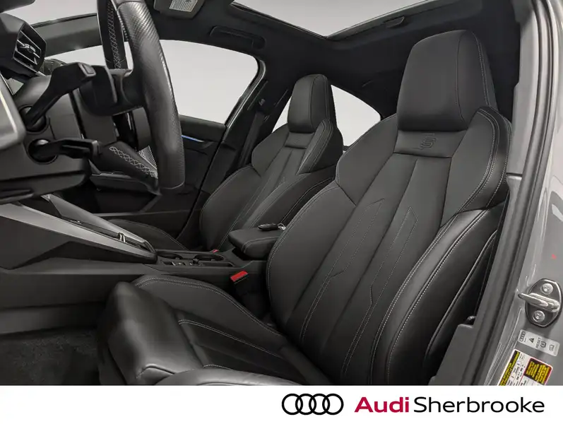 2024 Audi S3 Progressiv, šedá, 55 575 km, dovoz Kanada — foto 8 z 12