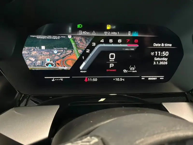 2026 Audi S3 2.0TProgressiv, modrá, 90 km, dovoz Kanada — foto 9 z 12