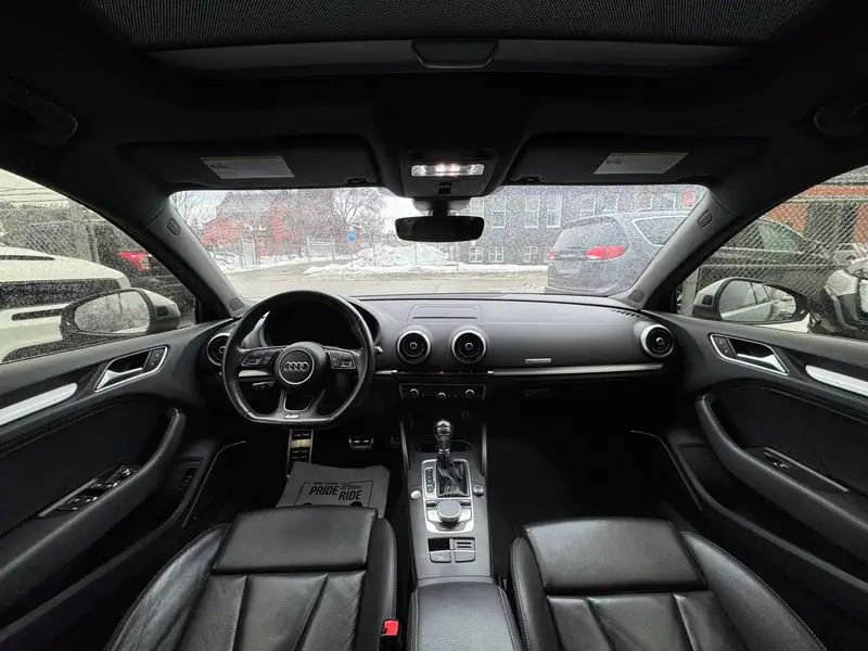 2017 Audi S3 Technik, černá, 152 558 km, dovoz Kanada — foto 10 z 12