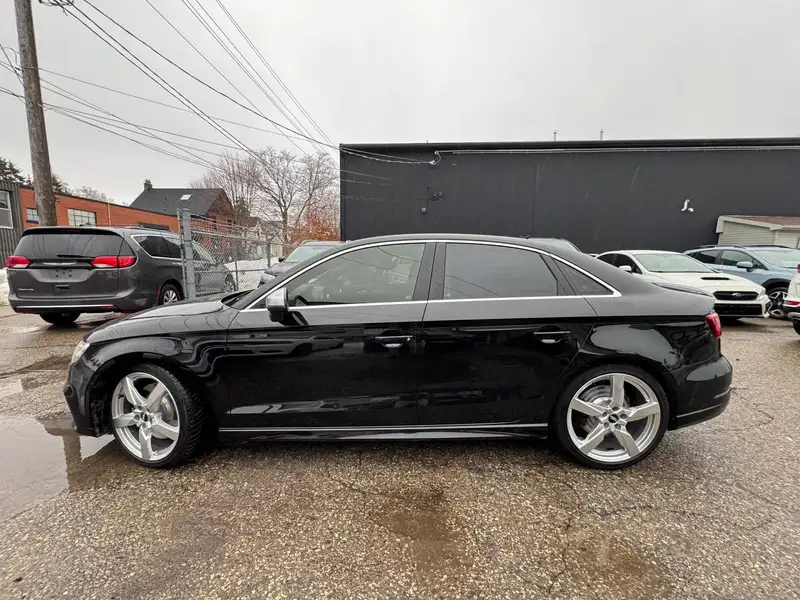 2017 Audi S3 Technik, černá, 152 558 km, dovoz Kanada — foto 2 z 12