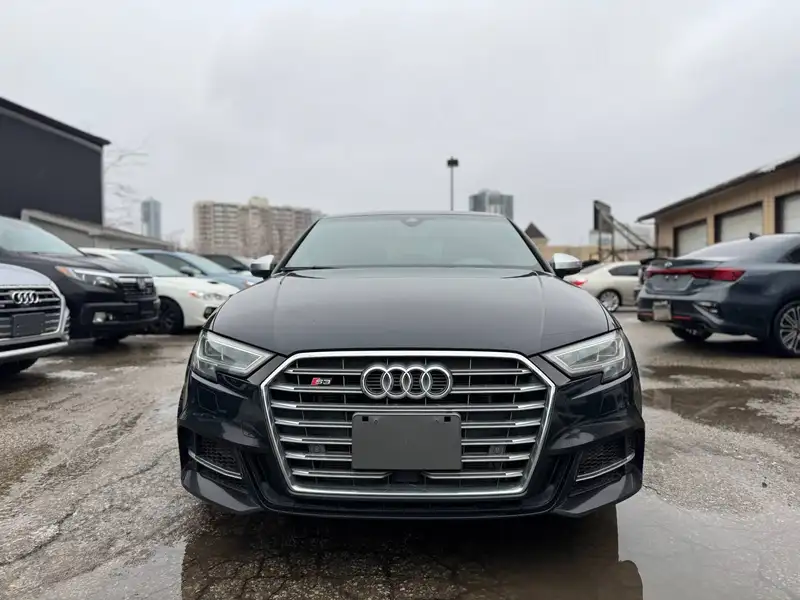 2017 Audi S3 Technik, černá, 152 558 km, dovoz Kanada — foto 8 z 12