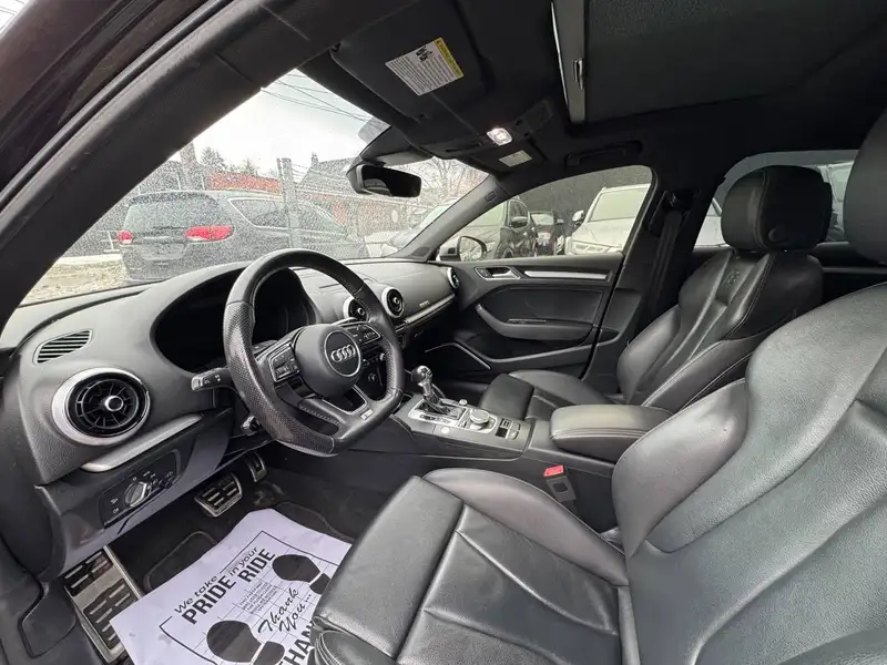 2017 Audi S3 Technik, černá, 152 558 km, dovoz Kanada — foto 9 z 12