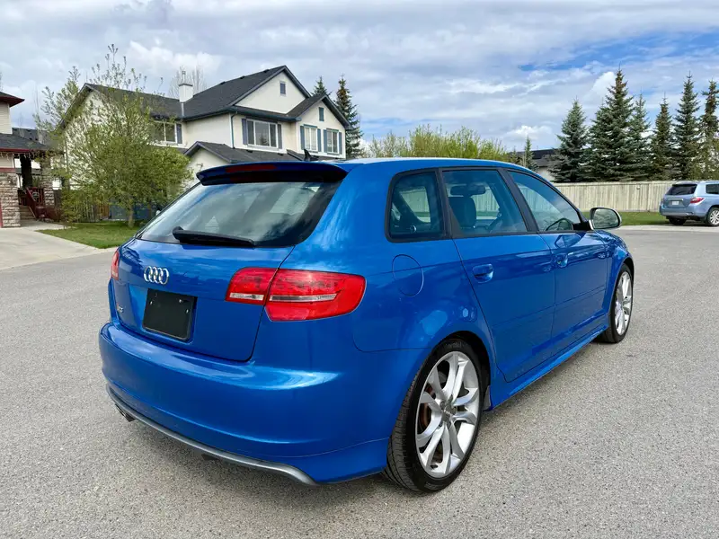2010 Audi S3, modrá, 77 800 km, dovoz Kanada — foto 4 z 12