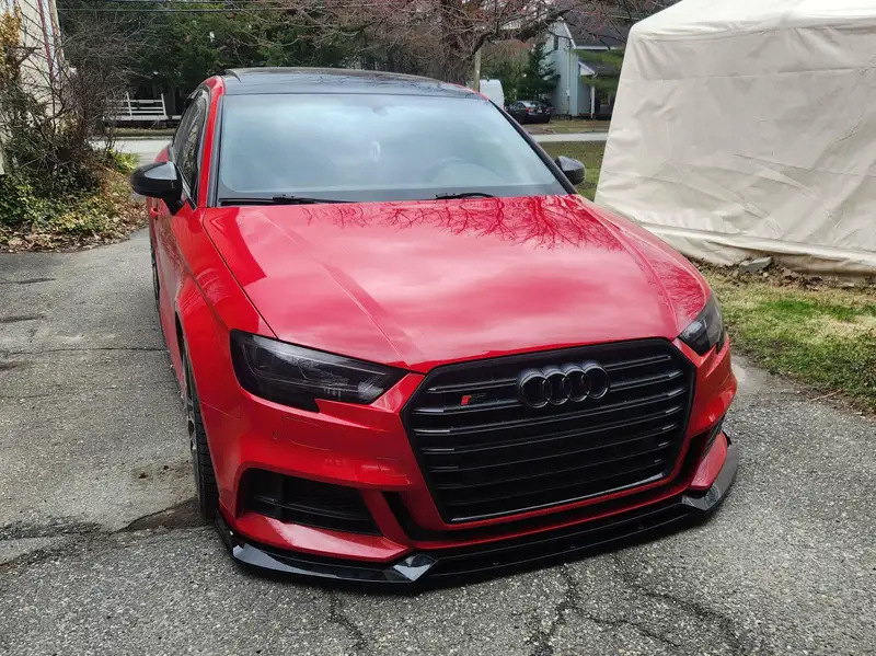2017 Audi S3 Technik, červená, 73 000 km, dovoz Kanada — foto 3 z 12