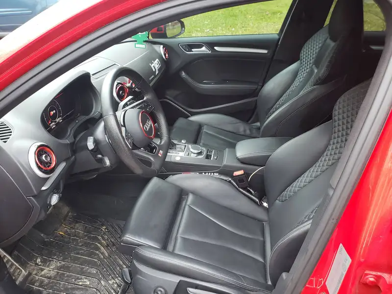 2017 Audi S3 Technik, červená, 73 000 km, dovoz Kanada — foto 5 z 12
