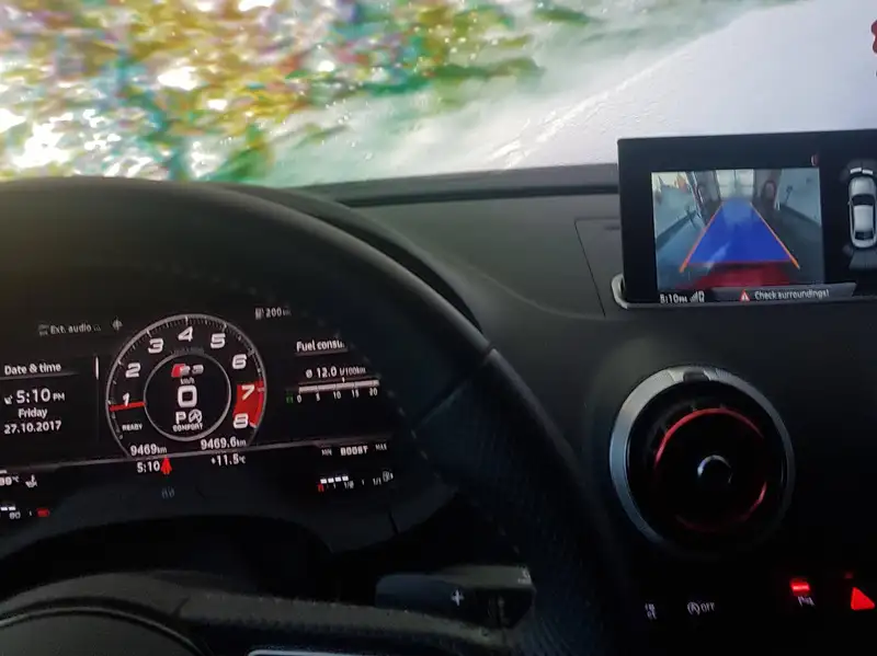 2017 Audi S3 Technik, červená, 73 000 km, dovoz Kanada — foto 9 z 12