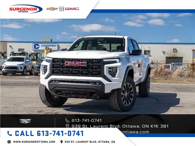 2026 GMC Canyon Elevation, bílá, 95 km, dovoz Kanada — foto 10 z 12
