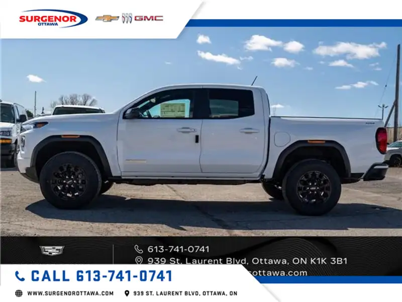 2026 GMC Canyon Elevation, bílá, 95 km, dovoz Kanada — foto 7 z 12