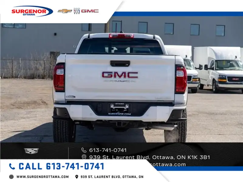 2026 GMC Canyon Elevation, bílá, 95 km, dovoz Kanada — foto 8 z 12