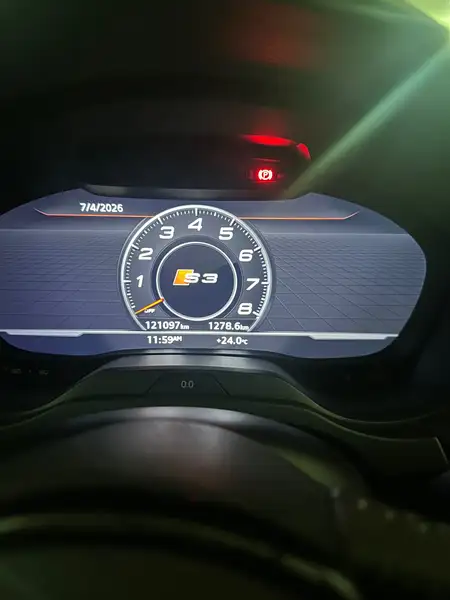 2018 Audi S3 Technik, žlutá, 121 600 km, dovoz Kanada — foto 3 z 12