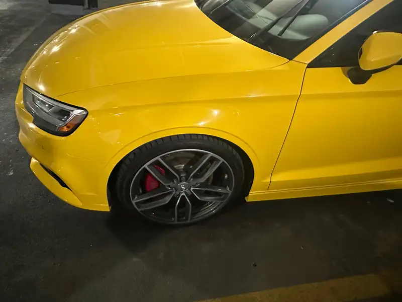 2018 Audi S3 Technik, žlutá, 121 600 km, dovoz Kanada — foto 6 z 12