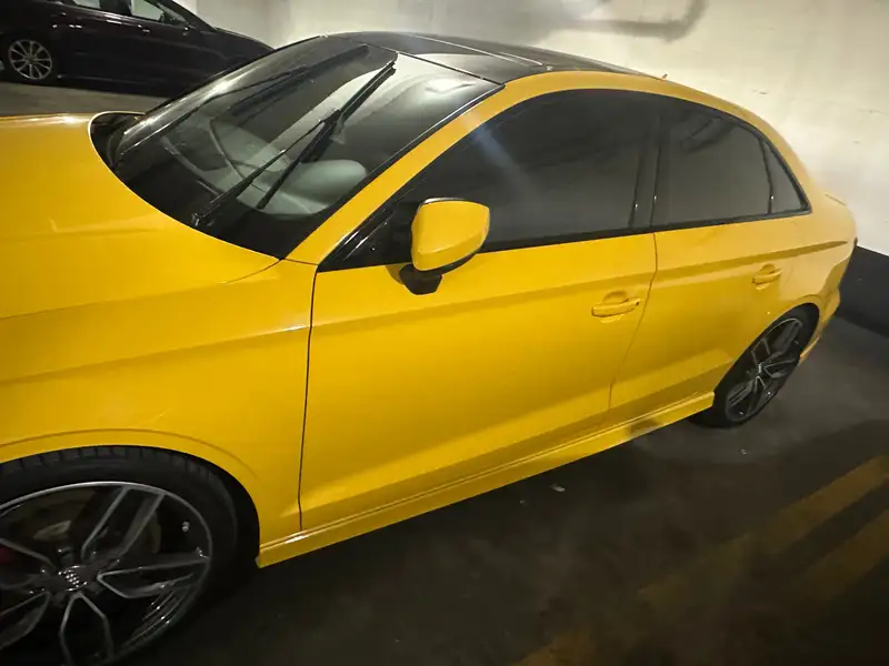 2018 Audi S3 Technik, žlutá, 121 600 km, dovoz Kanada — foto 7 z 12