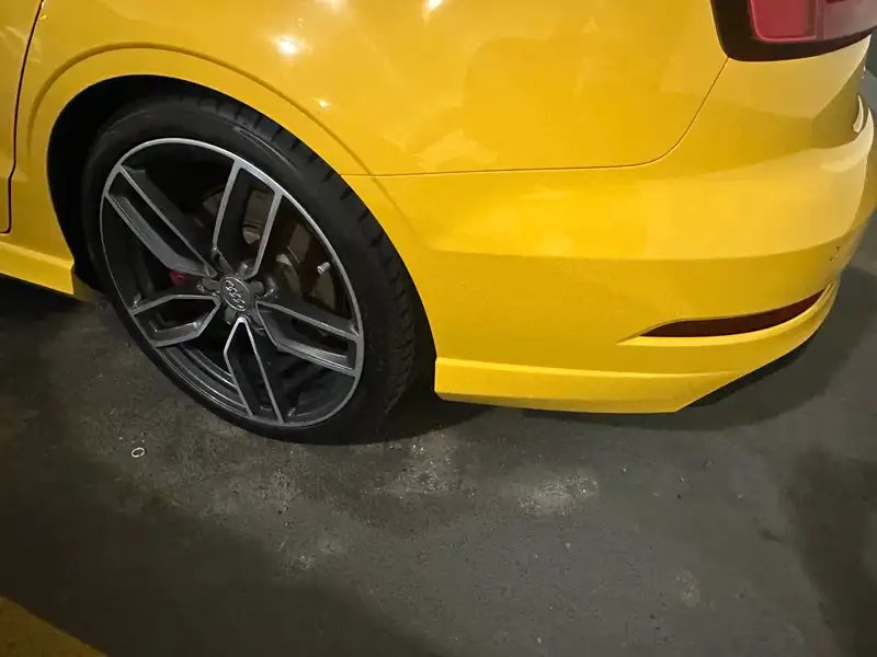 2018 Audi S3 Technik, žlutá, 121 600 km, dovoz Kanada — foto 8 z 12
