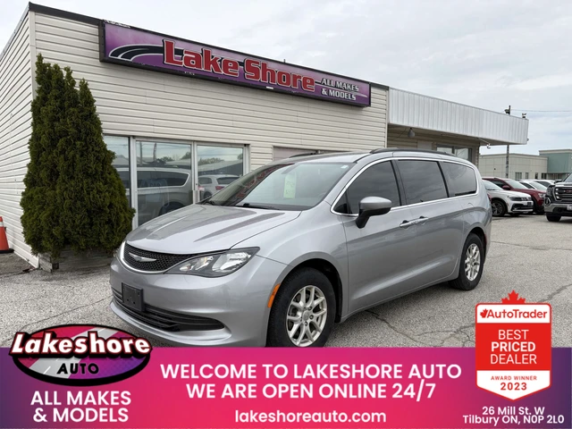 2018 Chrysler Pacifica LX, stříbrná, 204 259 km, dovoz Kanada — foto 2 z 16