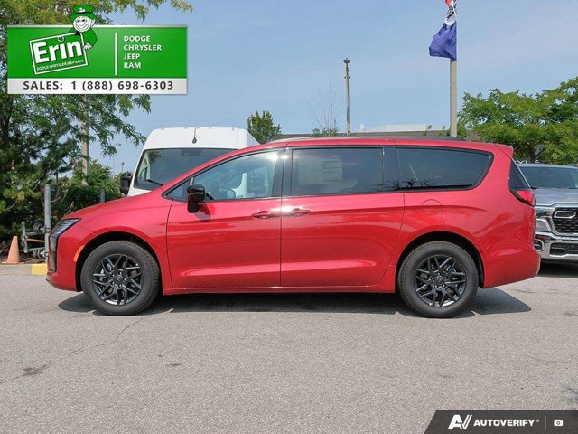 2027 Chrysler Pacifica Select, červená, dovoz Kanada — foto 3 z 5