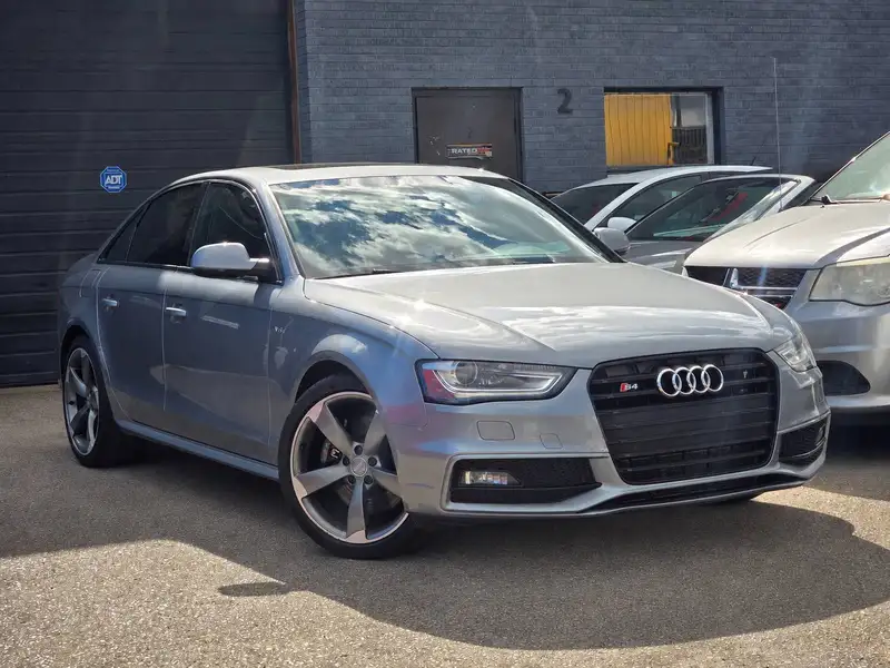 2016 Audi S4 Technik plus, stříbrná, 151 799 km, dovoz Kanada — foto 3 z 12