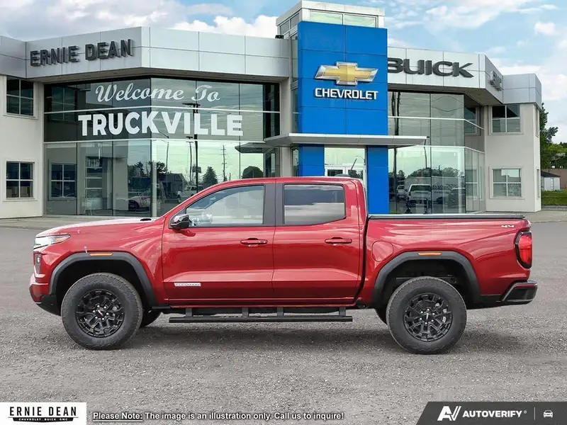 2026 GMC Canyon Elevation, červená, 2 km, dovoz Kanada — foto 3 z 12