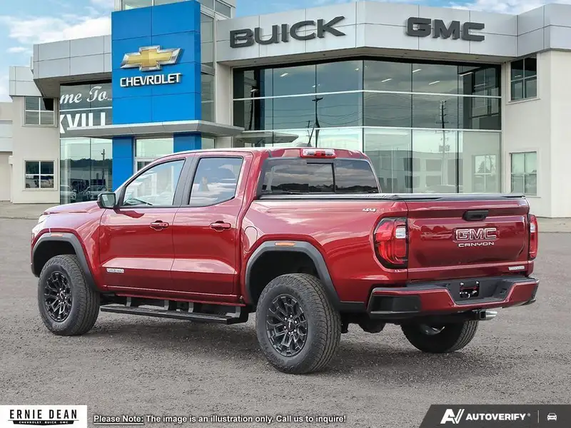 2026 GMC Canyon Elevation, červená, 2 km, dovoz Kanada — foto 4 z 12