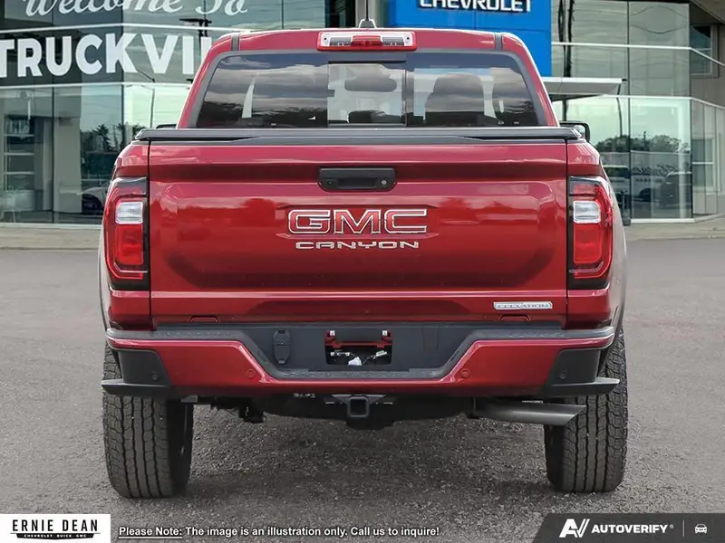 2026 GMC Canyon Elevation, červená, 2 km, dovoz Kanada — foto 5 z 12