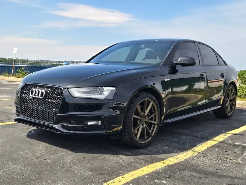 2015 Audi S4 Technik, černá, 117 000 km, dovoz Kanada — foto 2 z 12