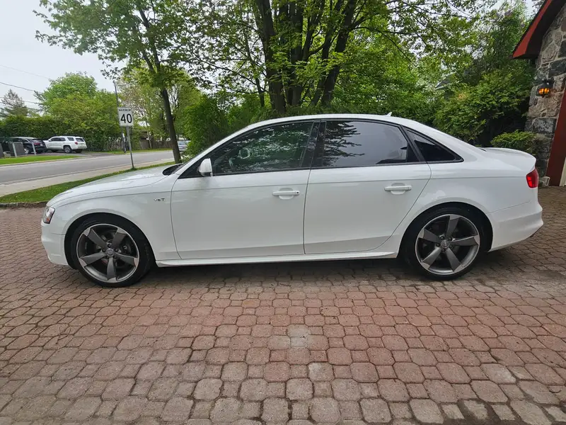 2015 Audi S4 Progressiv, bílá, 128 432 km, dovoz Kanada — foto 2 z 9