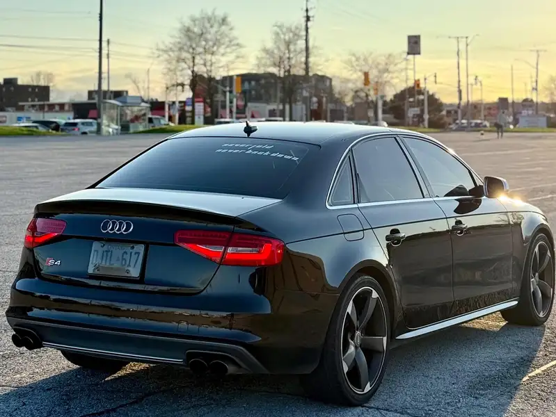2014 Audi S4 Progressiv, černá, 191 200 km, dovoz Kanada — foto 7 z 12