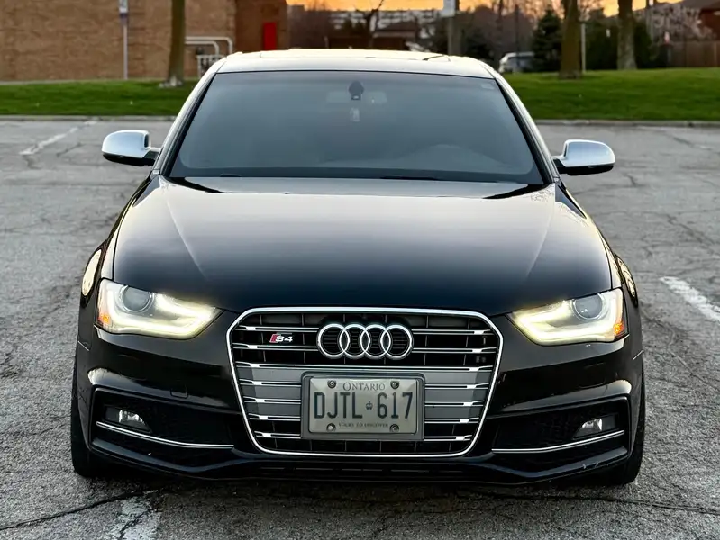 2014 Audi S4 Progressiv, černá, 191 200 km, dovoz Kanada — foto 9 z 12
