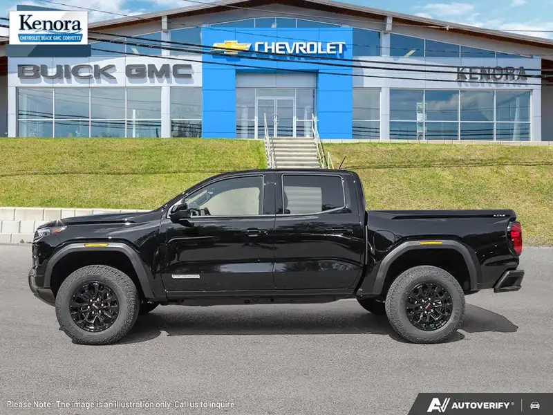 2026 GMC Canyon Elevation, černá, 90 km, dovoz Kanada — foto 3 z 12
