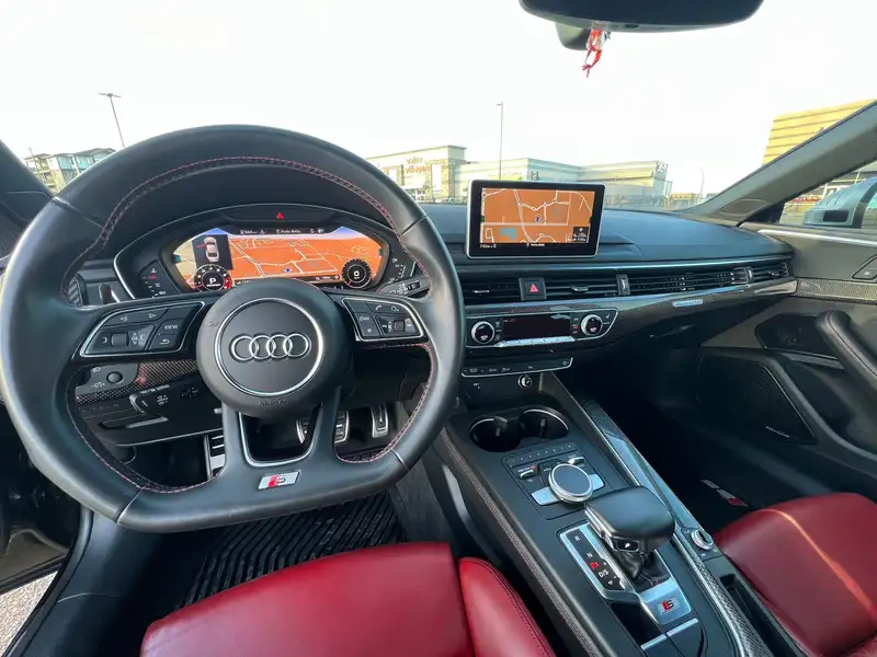 2018 Audi S5 Technik, černá, 78 000 km, dovoz Kanada — foto 9 z 12