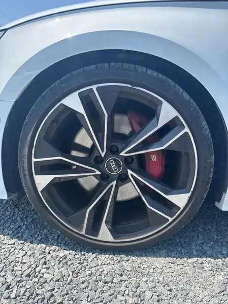 2022 Audi S5 Technik, bílá, 27 403 km, dovoz Kanada — foto 4 z 8