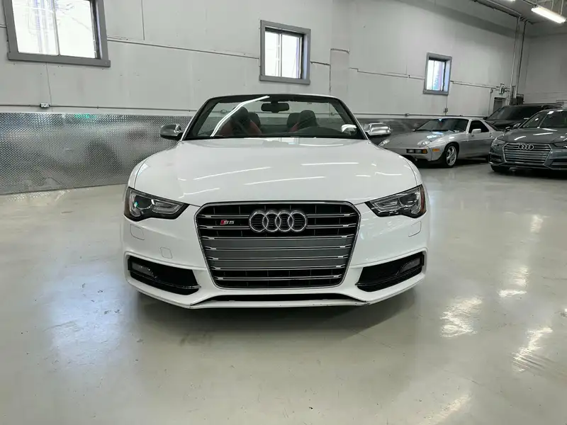 2015 Audi S5 Technik, bílá, 159 569 km, dovoz Kanada — foto 10 z 12