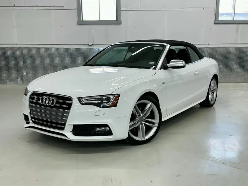 2015 Audi S5 Technik, bílá, 159 569 km, dovoz Kanada — foto 2 z 12