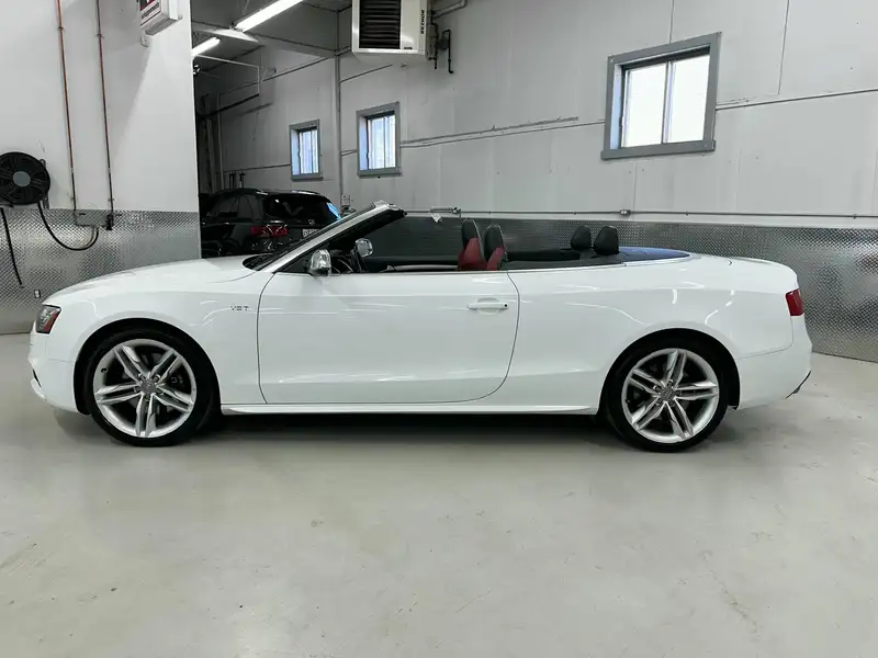2015 Audi S5 Technik, bílá, 159 569 km, dovoz Kanada — foto 4 z 12