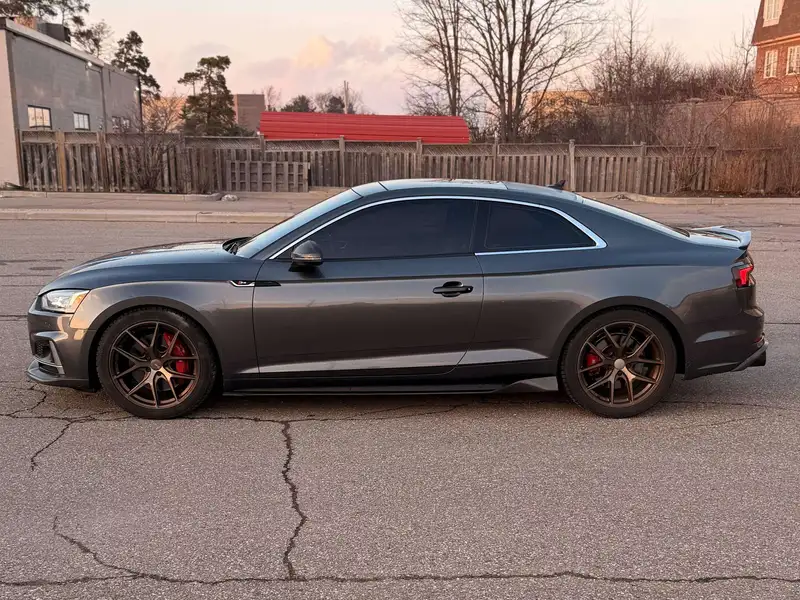 2018 Audi S5 Technik, šedá, 117 000 km, dovoz Kanada — foto 3 z 12