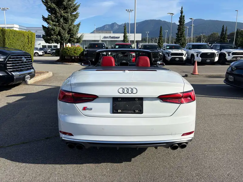 2018 Audi S5 Technik, bílá, 57 225 km, dovoz Kanada — foto 4 z 12