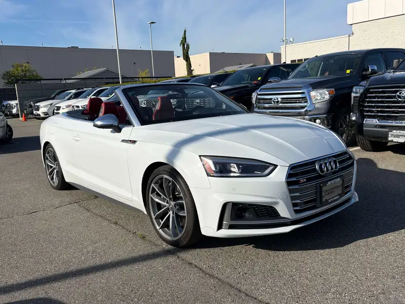 2018 Audi S5 Technik, bílá, 57 225 km, dovoz Kanada — foto 6 z 12