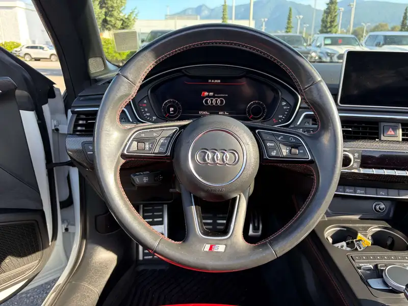 2018 Audi S5 Technik, bílá, 57 225 km, dovoz Kanada — foto 8 z 12
