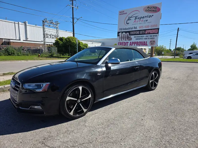 2013 Audi S5 technic, černá, 101 200 km, dovoz Kanada — foto 2 z 12
