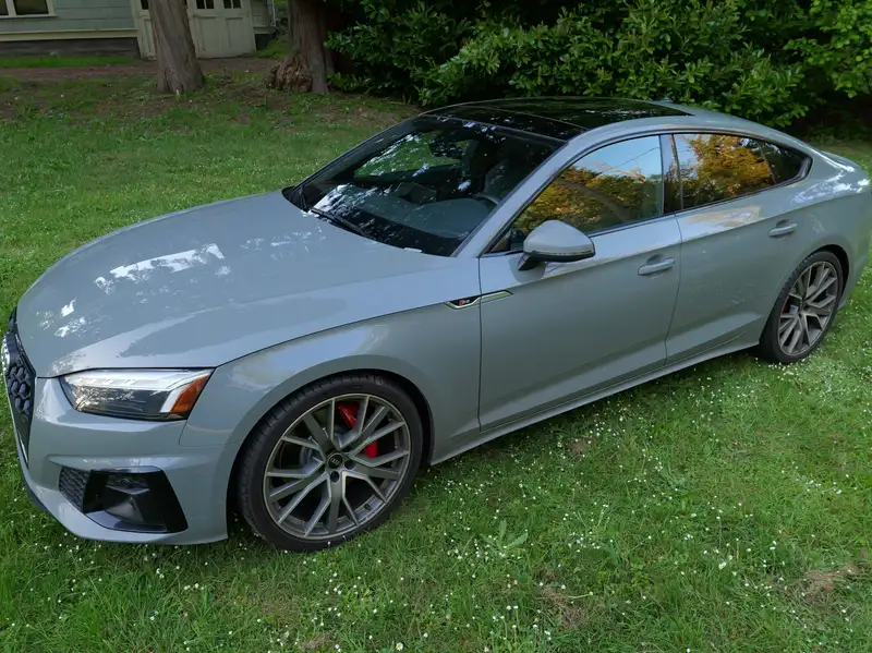 2021 Audi S5 Progressiv, šedá, 49 000 km, dovoz Kanada — foto 3 z 12