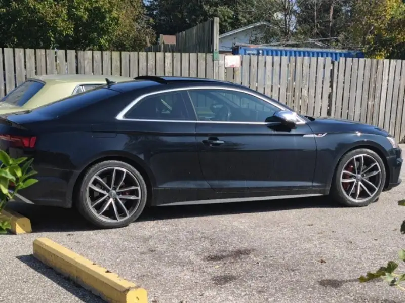 2018 Audi S5 Technik, černá, 112 000 km, dovoz Kanada — foto 7 z 9
