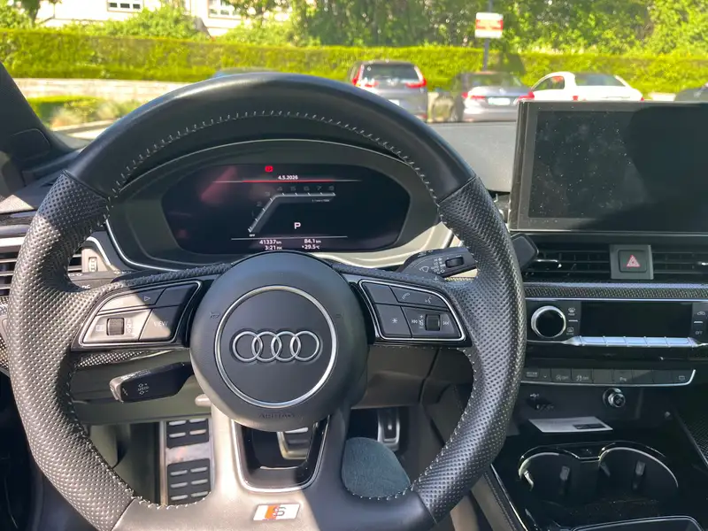 2020 Audi S5 Technik, černá, 42 000 km, dovoz Kanada — foto 8 z 8